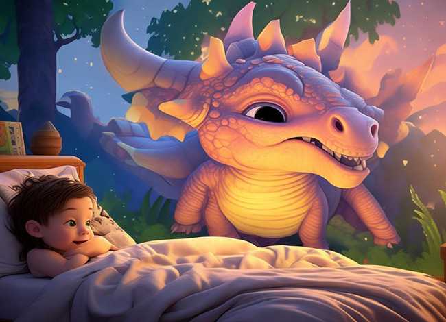 三角龙故事儿童睡前故事小说、三角龙睡前故事阅读