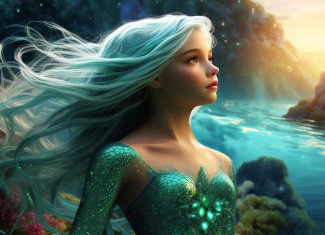 美人鱼公主儿童动画片（美人鱼公主儿童动画片全集）