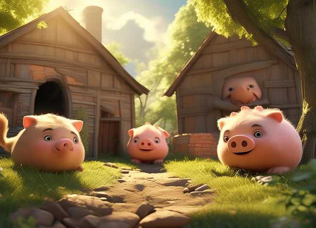 3只小猪儿童故事文字版;3只小猪的故事文字版 3只小猪儿童故事文字版;3只小猪的故事文字版