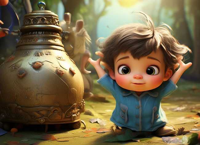 掩耳盗铃儿童故事绘本ppt，掩耳盗铃绘本故事视频