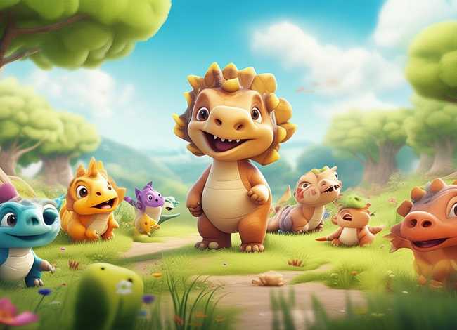 恐龙的故事3-6岁儿童（0-3岁恐龙故事）