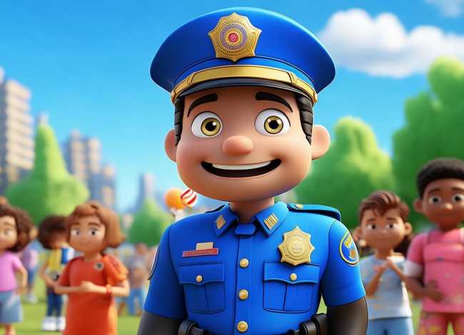 警察叔叔绘本 - 关于警察叔叔的绘本 警察叔叔绘本 - 关于警察叔叔的绘本