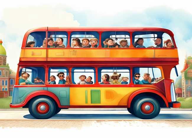 公交车故事书，公交车故事