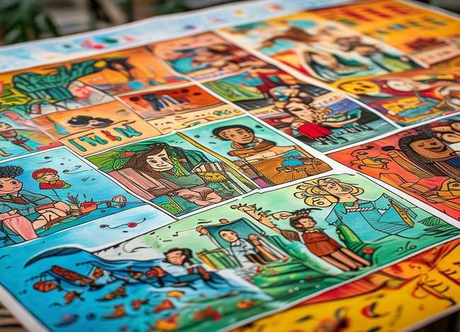 品德故事手抄报图片、品德故事手抄报图片大全