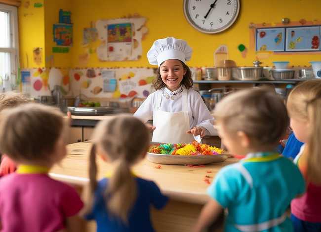 厨厨的故事幼儿园 - 幼儿园厨师的故事