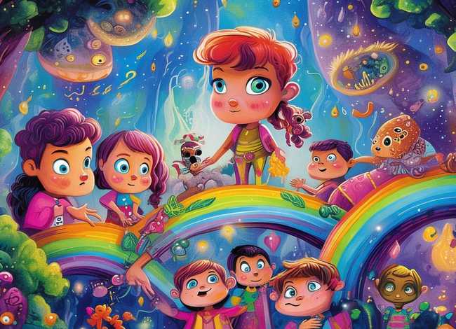 小孩儿童故事文字版图片；小孩故事大全文字版