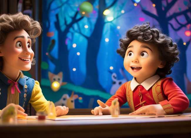 大班亲子故事表演剧本、大班亲子故事表演剧本2人