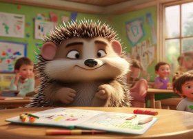 勇敢的小刺猬故事幼儿园中班，勇敢的小刺猬故事幼儿园中班教案