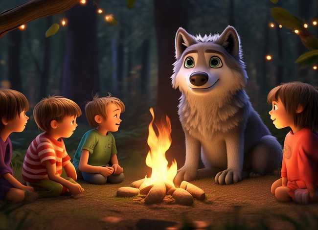 大灰狼故事儿童完整3-6岁 少儿大灰狼的故事
