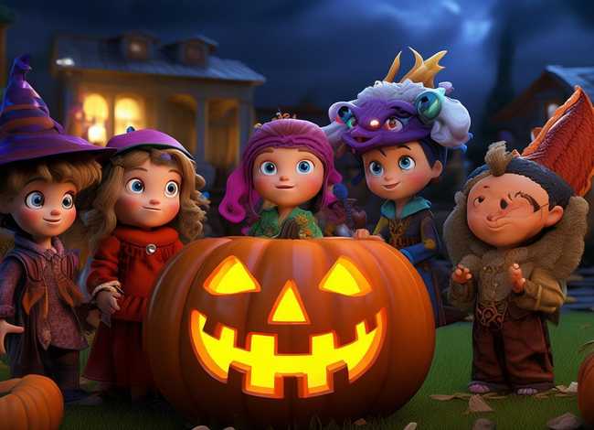 万圣节故事儿童视频 - 关于万圣节的故事视频大全