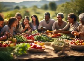 一起分享劳动成果；一起分享劳动成果的成语