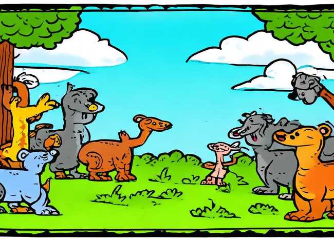 幼儿寓言故事手抄报，幼儿寓言故事手抄报图片