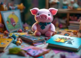 儿童玩具猪故事 小猪猪玩具小故事全集