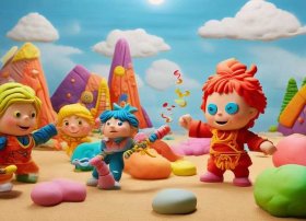 儿童版西游记大战红孩儿，儿童版西游记大战红孩儿彩泥