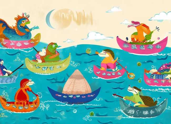 八仙过海儿童故事、幼儿故事八仙过海