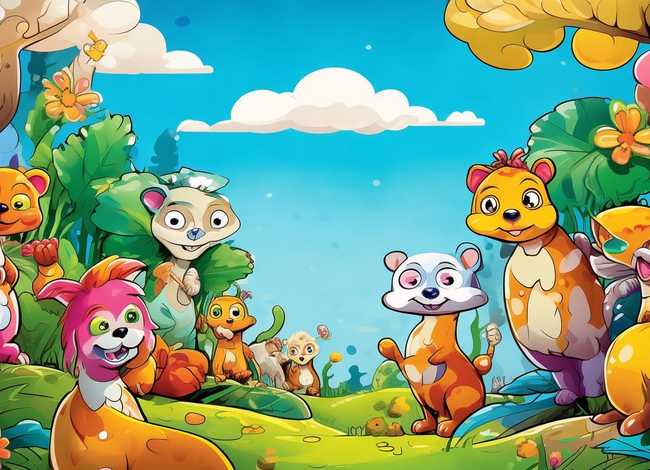 幼儿故事连环画图片6张（幼儿故事连环画图片6张图）