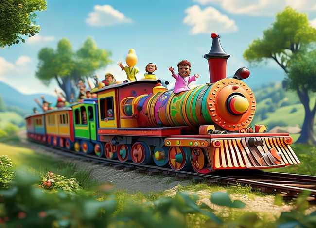 幼儿火车故事（幼儿火车故事大火车故事）