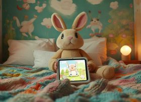 小兔子故事儿童视频3-6岁，小兔子故事睡前故事视频