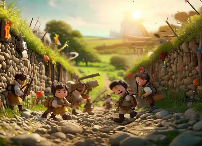 地道战儿童片；地道战儿童动画片