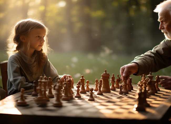 棋儿户外感人故事；棋类小故事