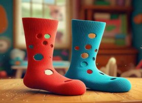 破洞的袜子绘本视频，破洞的袜子绘本故事