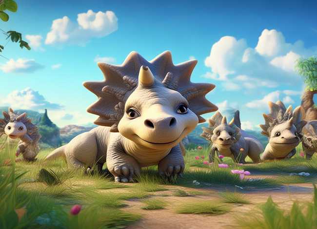 恐龙的儿童故事动画片（恐龙的故事视频动画片）