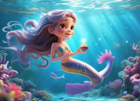 幼儿故事美人鱼的故事，幼儿园讲美人鱼的故事