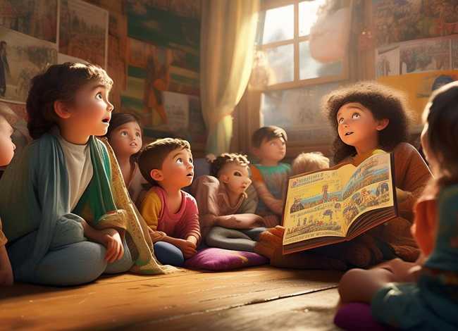 儿童听历史故事；幼儿听历史故事