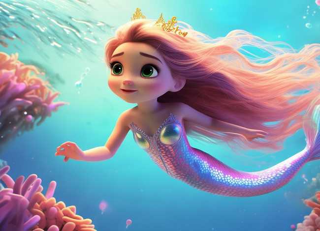 少儿美人鱼故事，少儿美人鱼故事视频