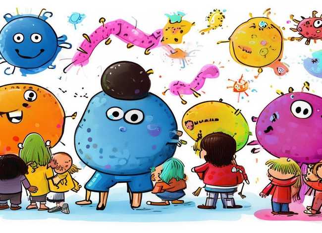 细菌病毒儿童科普故事 细菌病毒科普 儿童