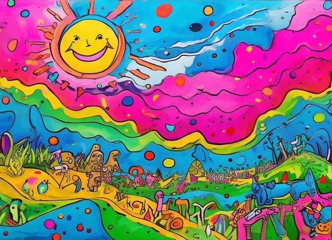 风儿童画 儿童画怎么画风