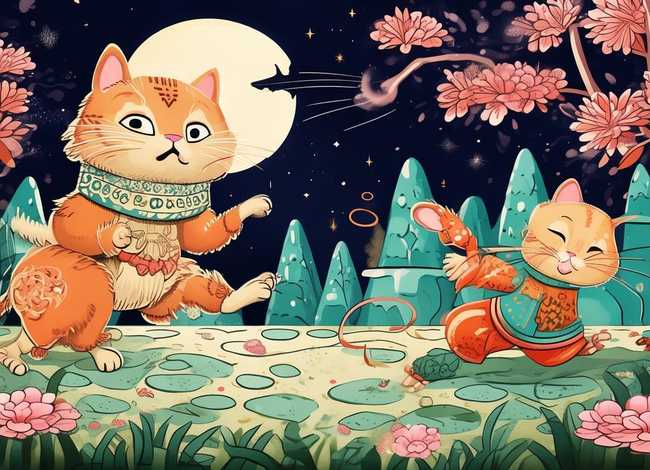 十二生肖的故事儿童故事猫和老鼠，十二生肖的猫和老鼠的故事