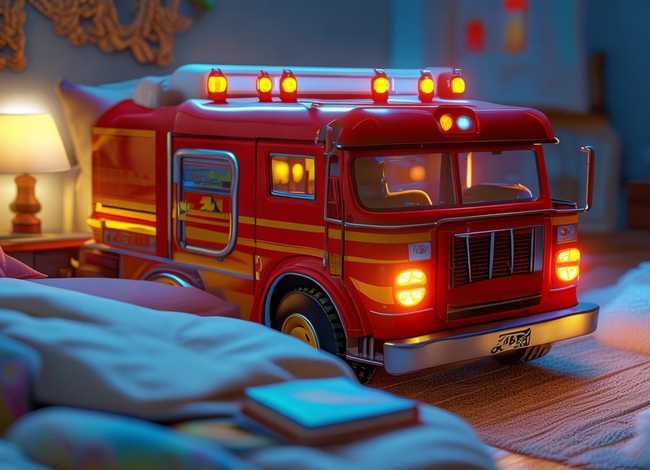 儿童睡前消防小故事在线听；睡前小故事 消防车