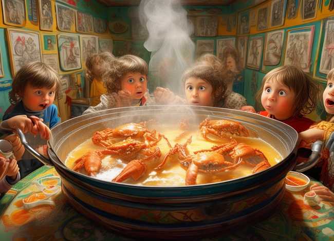 吃螃蟹的故事儿童版、吃螃蟹的历史故事