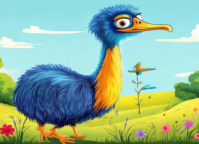 鸵鸟儿童版，儿童歌曲鸵鸟