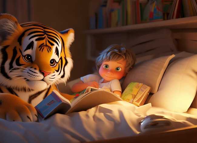 儿童故事老虎3-6岁睡前听故事书 睡前故事在线听老虎