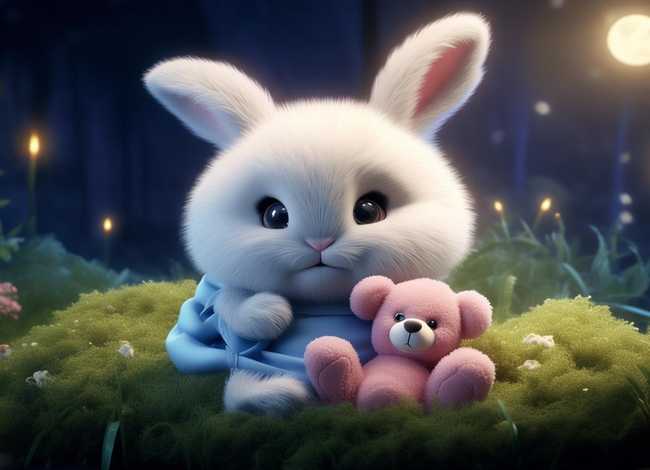 儿童睡前故事小白兔的故事；少儿睡前故事小白兔