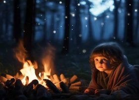 夜晚的农场静悄悄儿童故事 儿童讲故事夜晚的森林静悄悄