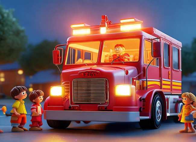 消防故事儿童版 消防幼儿故事 消防故事儿童版 消防幼儿故事