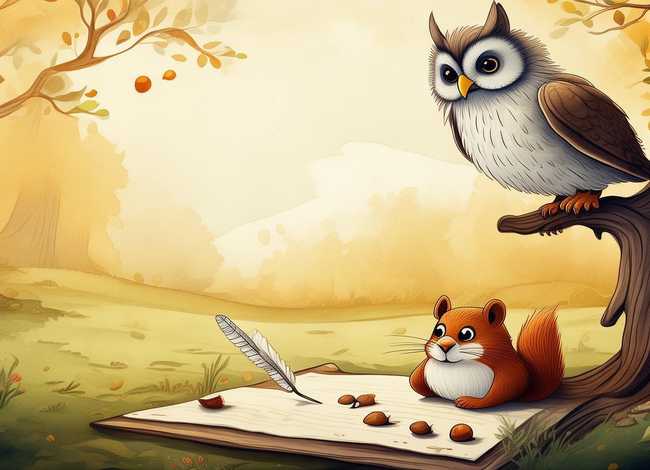 寓言故事创意画简单版 - 寓言故事创意画简单版图片