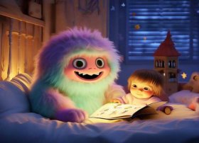 怪物故事儿童睡前 - 怪物的故事睡前故事视频