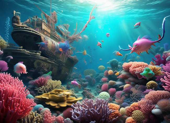 海底故事绘画 - 海底故事绘画图片 海底故事绘画 - 海底故事绘画图片