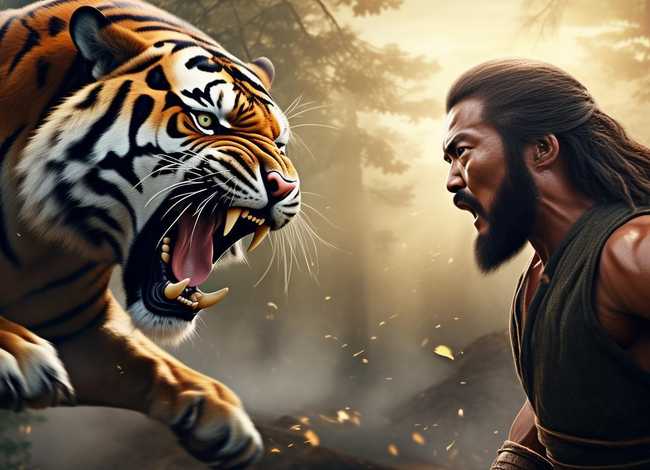 播送故事；播送故事武松打虎