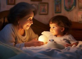 儿童睡前故事外婆和馍馍 外婆的睡前故事