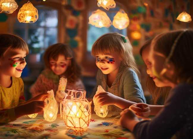 儿童灯文案、儿童做灯笼文案