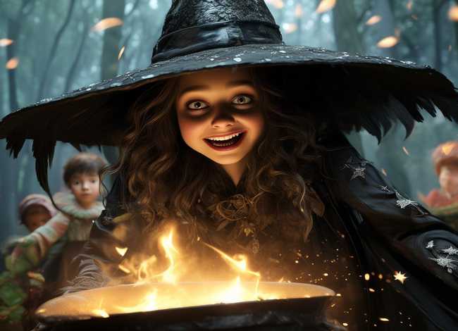 儿童恶女故事,恶女巫的故事 儿童恶女故事,恶女巫的故事