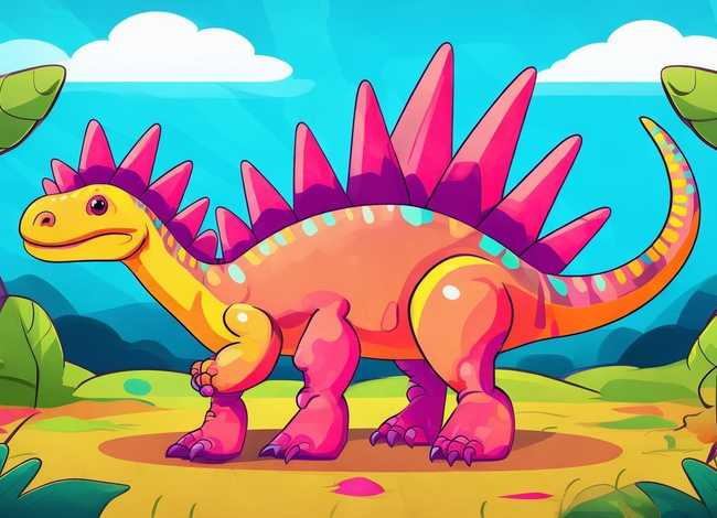 剑龙简笔画大全儿童画 剑龙简笔画大全儿童画图片