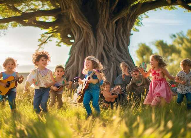 付新越《大槐树的故事》快乐阳光原创少儿歌曲；大槐树的故事曲谱