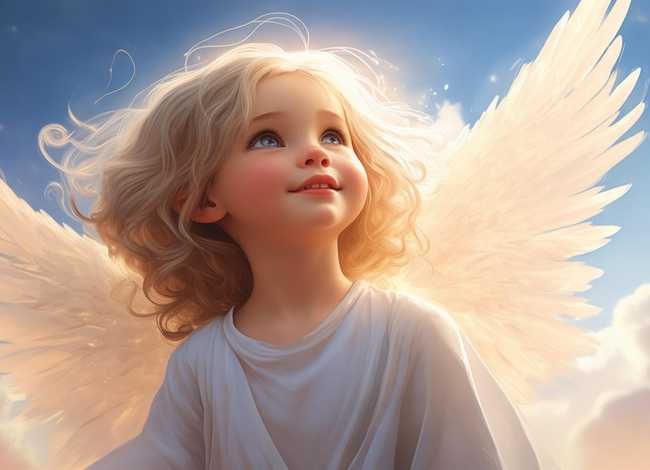 儿童天使图片，儿童天使图片头像