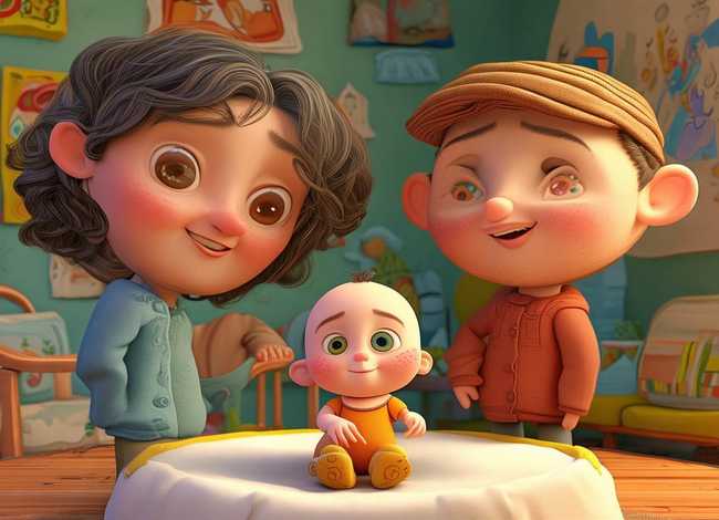 儿童故事生宝宝的故事 - 生宝宝的故事动画片